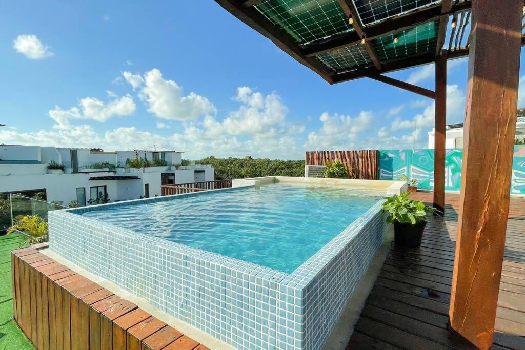 Apartament Eco-Friendly And Modern Loft 4 By Noox Tulum Zewnętrze zdjęcie