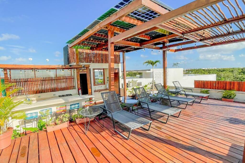 Apartament Eco-Friendly And Modern Loft 4 By Noox Tulum Zewnętrze zdjęcie