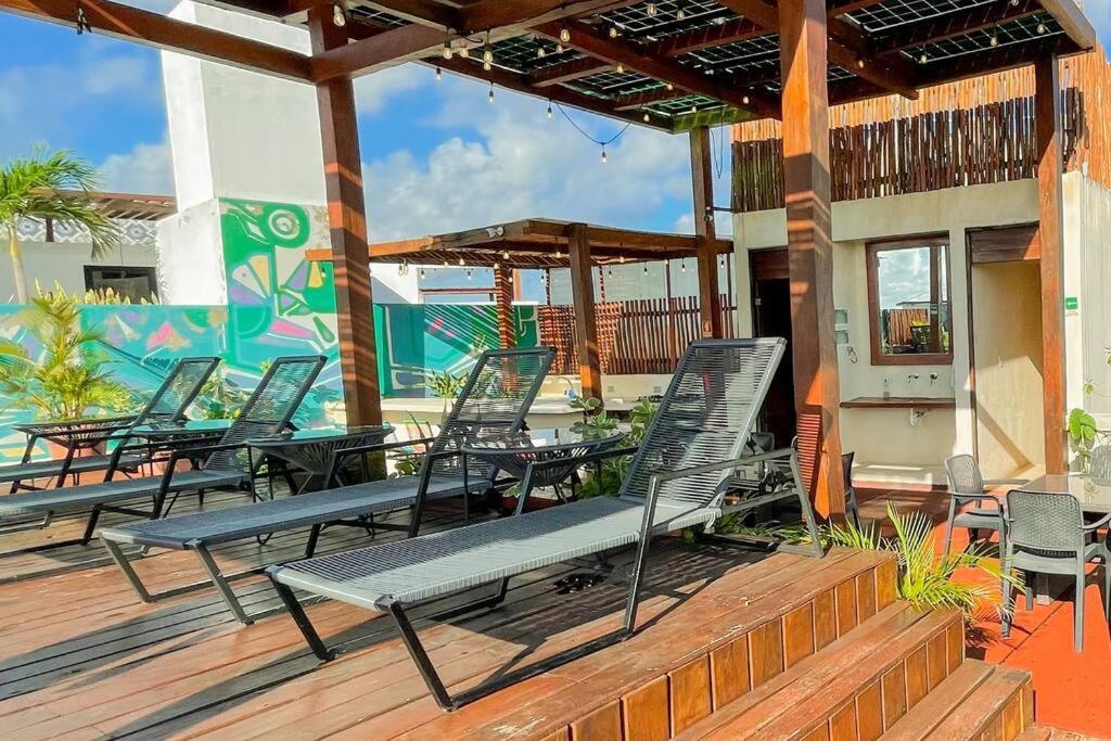 Apartament Eco-Friendly And Modern Loft 4 By Noox Tulum Zewnętrze zdjęcie