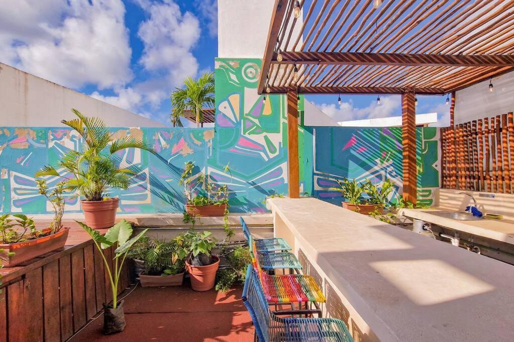 Apartament Eco-Friendly And Modern Loft 4 By Noox Tulum Zewnętrze zdjęcie