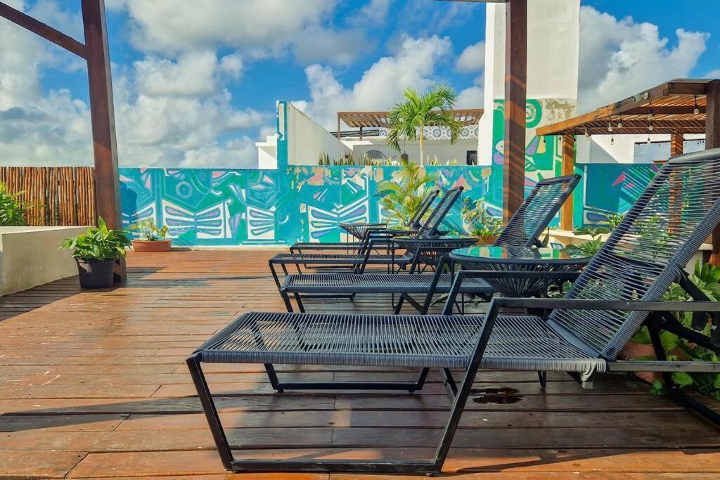 Apartament Eco-Friendly And Modern Loft 4 By Noox Tulum Zewnętrze zdjęcie